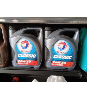 ACEITE MULTIGRADO 20W50 TOTAL