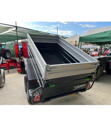 REMOLQUE DE DOS EJES "TRF" BASCULANTE HIDRÁULICO