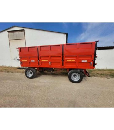 REMOLQUE DE 2 EJES CON GIRATORIA BEGUER