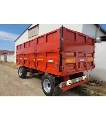 REMOLQUE DE 2 EJES CON GIRATORIA BEGUER