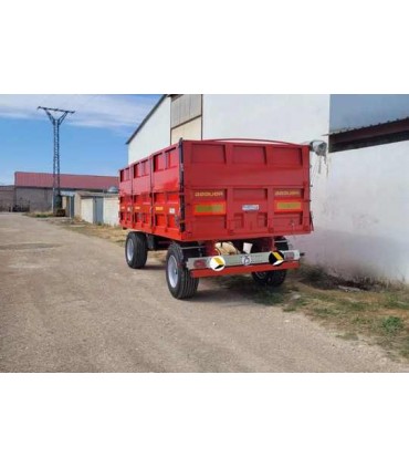 REMOLQUE DE 2 EJES CON GIRATORIA BEGUER