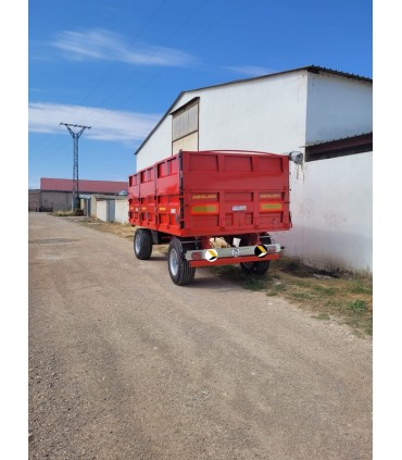 REMOLQUE DE 2 EJES CON GIRATORIA BEGUER
