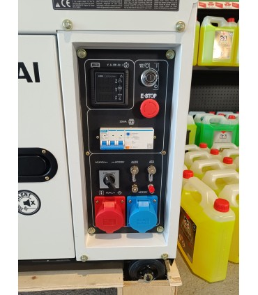 INSONORIZADO HYUNDAI 400V (7,9 KVA)