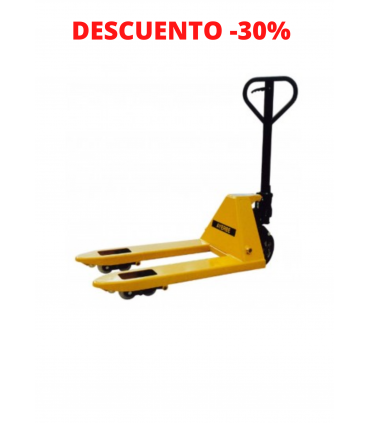 TRANSPALETA MANUAL "CORTA" 2500KG  540X800MM AYERBE PC