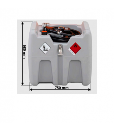 DEPÓSITO CEMO "EASY MOBILE 210 LITROS"