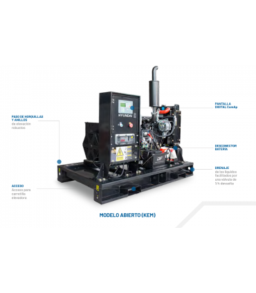GENERADOR HYUNDAI 1500 RPM - 230V (11KW)