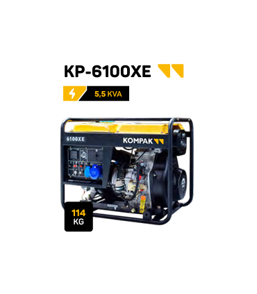 KOMPAK 3.000 RPM - 230V (5,5 KW)