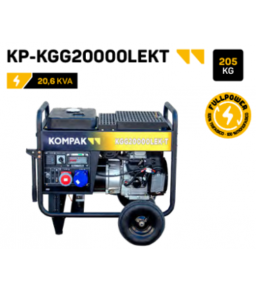 GENERADOR KOMPAK KP-KGG20000LEK-T 400V (20,6 KVA)
