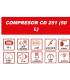 COMPRESOR 50L MPC