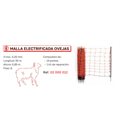 MALLA ELÉCTRICA PARA OVEJAS