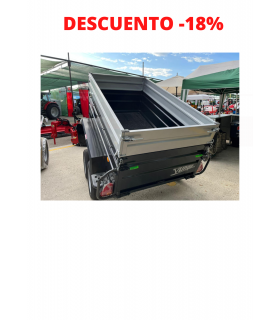 REMOLQUE DE DOS EJES "TRF" BASCULANTE HIDRÁULICO
