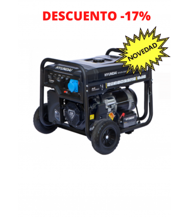 GENERADOR HYUNDAI HY9100LEK 230V (6,5 KW)