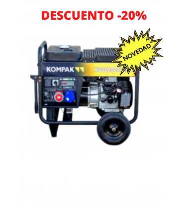 GENERADOR KOMPAK KP-KGG20000LEK-T 400V (20,6 KVA)