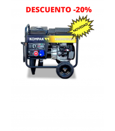 GENERADOR KOMPAK KP-KGG20000LEK-T 400V (20,6 KVA)