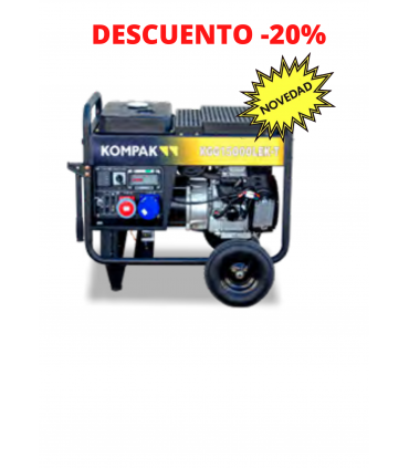 GENERADOR KOMPAK KP-KGG15000LEKT 400V (15KVA)