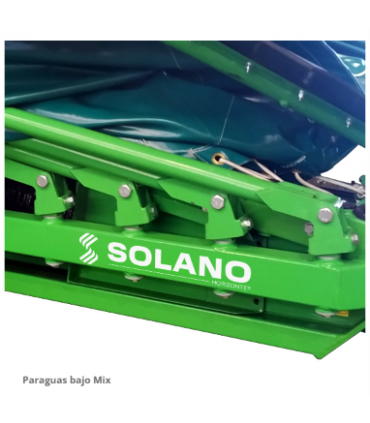 RECOLECTOR CON PARAGUAS TRASERO - SOLANO