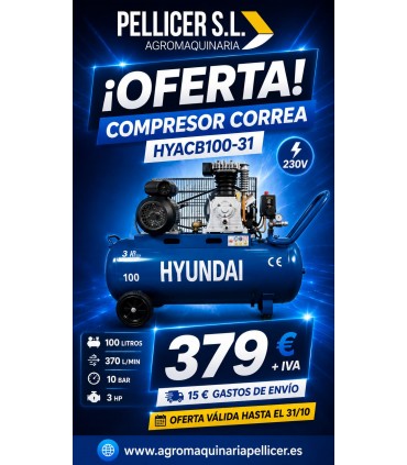 COMPRESOR 100L HYUNDAI