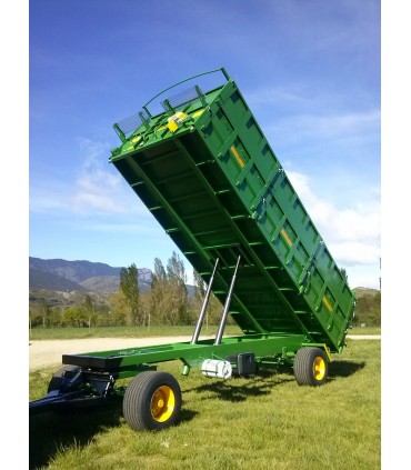 REMOLQUE DE 2 EJES CON GIRATORIA BEGUER