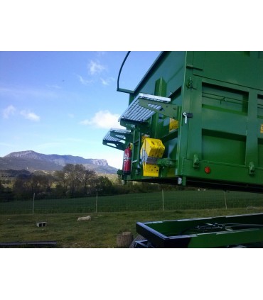 REMOLQUE DE 2 EJES CON GIRATORIA BEGUER