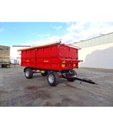 REMOLQUE DE 2 EJES CON GIRATORIA BEGUER