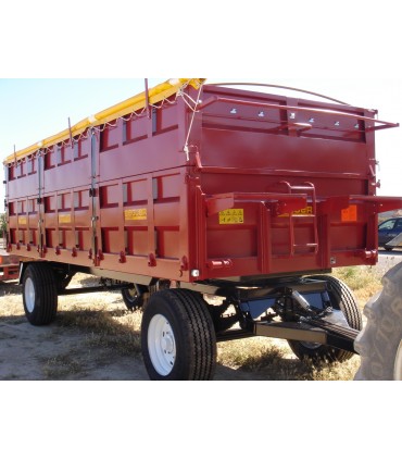 REMOLQUE DE 2 EJES CON GIRATORIA BEGUER