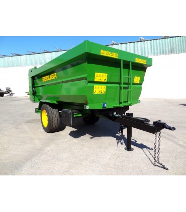 BAÑERA AGRÍCOLA DE UN EJE