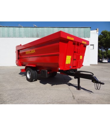 BAÑERA AGRÍCOLA DE UN EJE