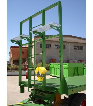 PLATAFORMA DE 3 EJES CON GIRATORIA