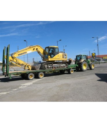 PLATAFORMA DE 3 EJES CON GIRATORIA