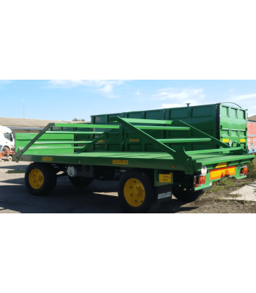 PLATAFORMA DE DOS EJES CON GIRATORIA