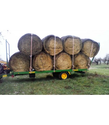 PLATAFORMA AGRÍCOLA DE UN EJE