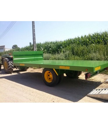 PLATAFORMA AGRÍCOLA DE UN EJE