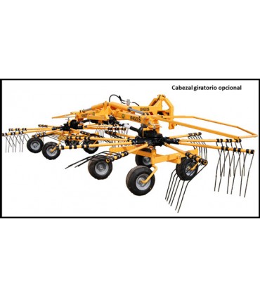 RASTRILLO HILERADOR DE DOS ROTORES BAGÜES