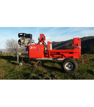 RAJADORA DE LEÑA AUTONOMA CON MOTOR