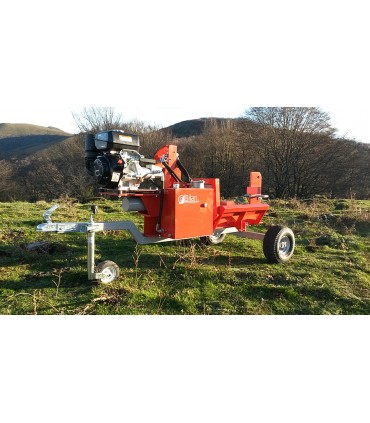 RAJADORA DE LEÑA AUTONOMA CON MOTOR