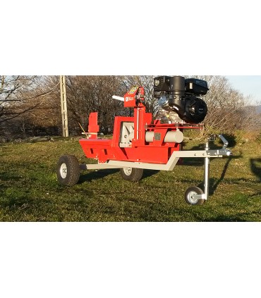 RAJADORA DE LEÑA AUTONOMA CON MOTOR