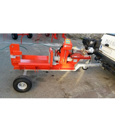 RAJADORA DE LEÑA AUTONOMA CON MOTOR