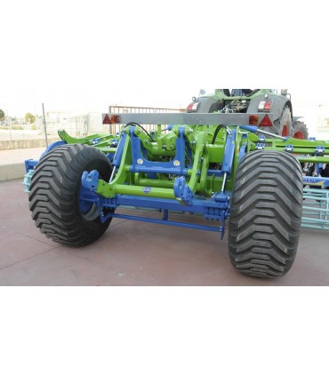 Equipo de labor arrastrado con tripuntal trasero