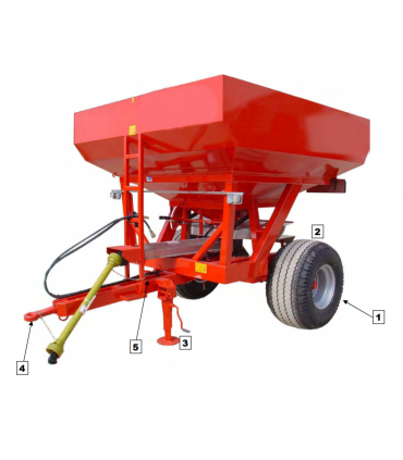 ABONADORA ARRASTRADA - BMC