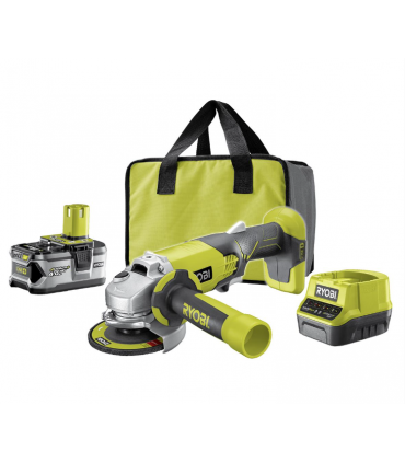 AMOLADORA/RADIAL Ø115MM BATERÍA RYOBI