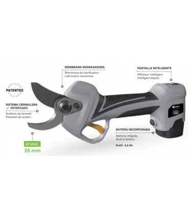 TIJERA ELÉCTRICA KAMIKAZE KV362