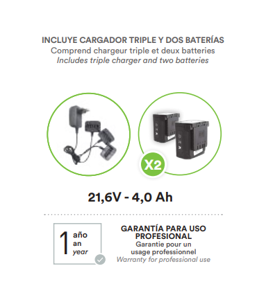 SIERRA ELÉCTRICA KAMIKAZE KVS6000