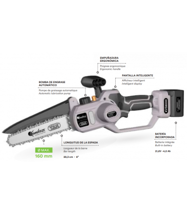 SIERRA ELÉCTRICA KAMIKAZE KVS8000