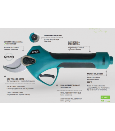 TIJERA ELÉCTRICA KAMIKAZE KP400