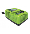 CARGADOR RÁPIDO BATERÍA GREENWORKS 40V