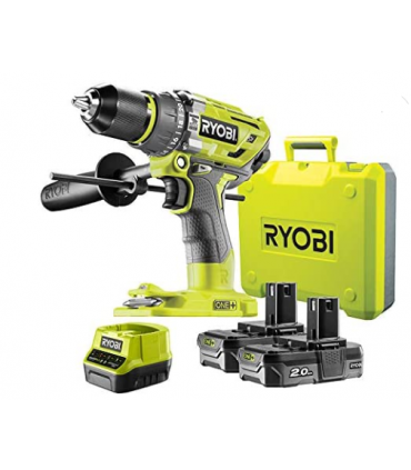 TALADRO PERCUTOR CON BATERÍA RYOBI