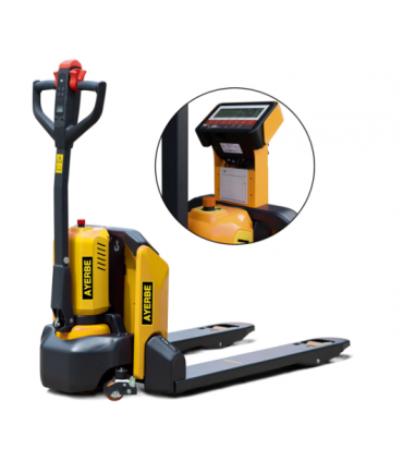 TRANSPALETA ELÉCTRICA DE PESAJE 1500KG