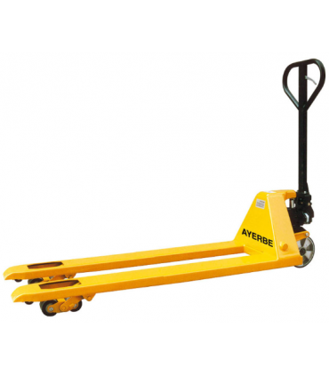 TRANSPALETA MANUAL "LARGA" 2000KG AYERBE PL