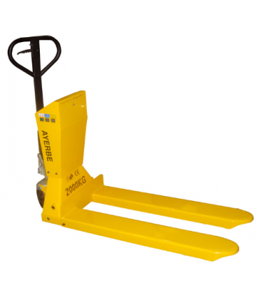 TRANSPALETA MANUAL "PESAJE" 2000KG AYERBE TE