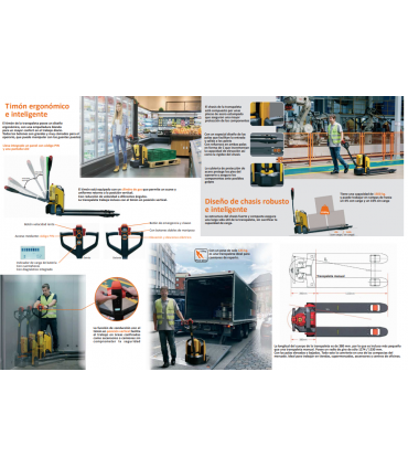 TRANSPALETA ELÉCTRICA 2000KG